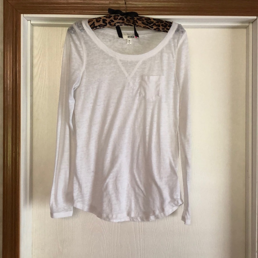 🥰Long Sleeve Sheer Shirt